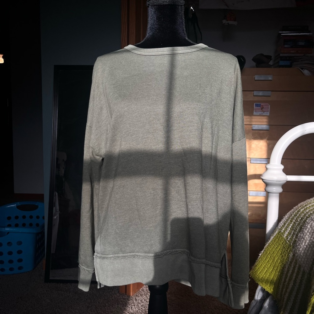 Buffalo by David Bitten Large Cozy Green Sweater